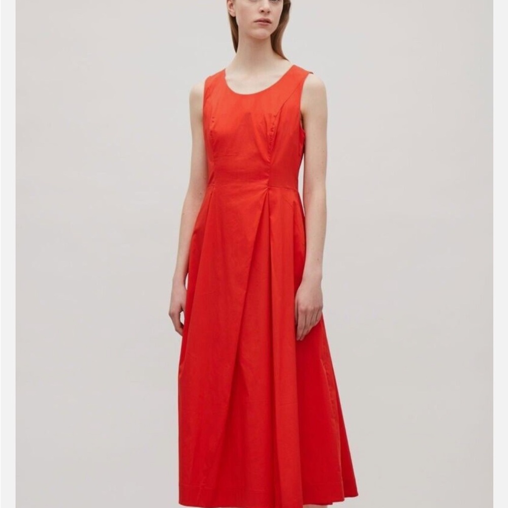 COS Red Dress